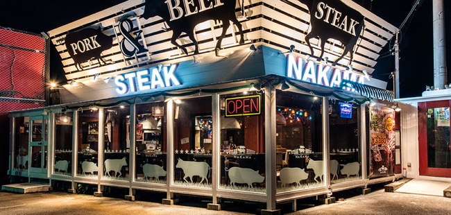 STEAKHOUSE　NAKAMA logo