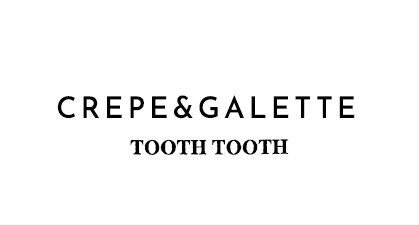 【公式】CREPE & GALETTE TOOTH TOOTH　ネット予約 logo