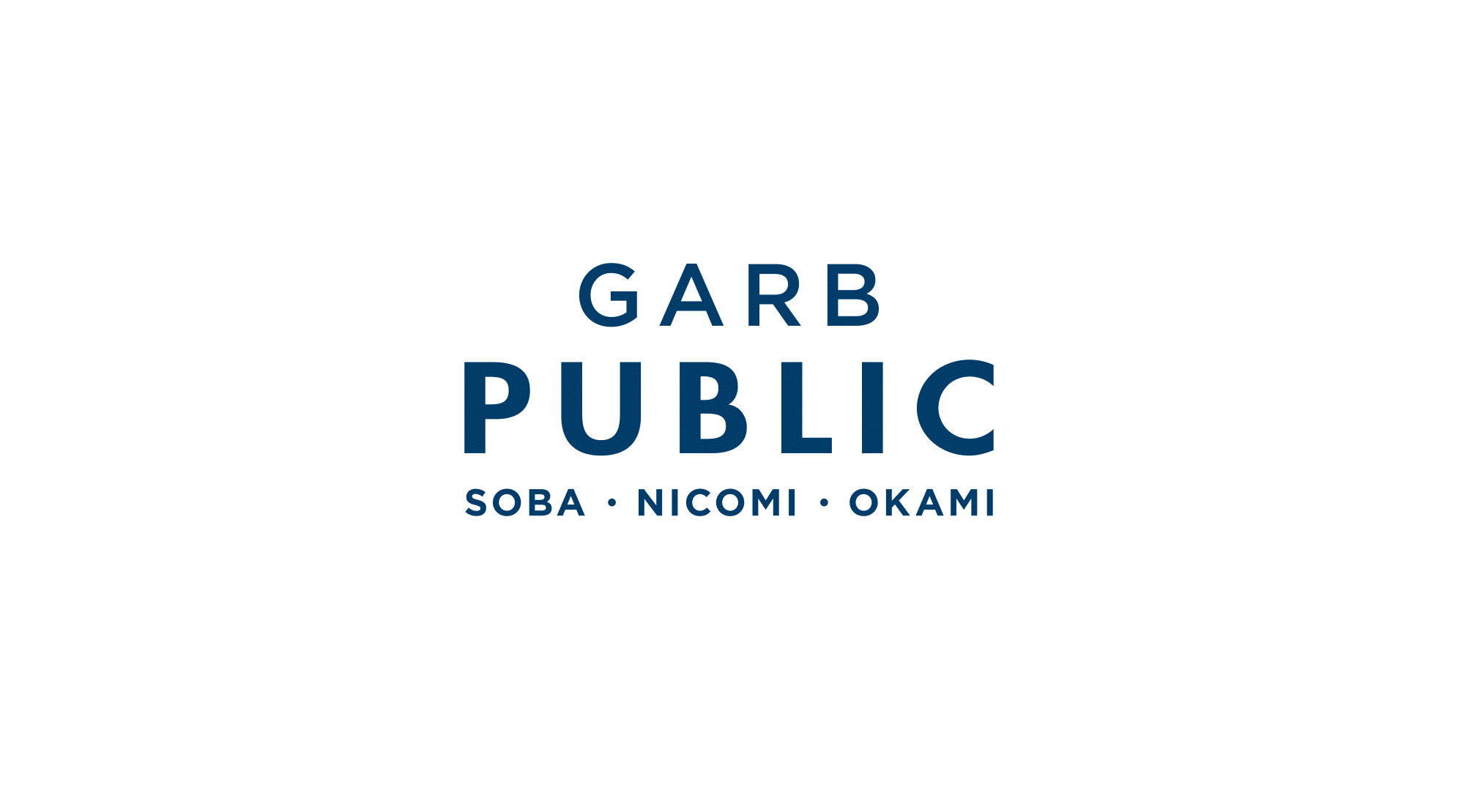 【公式】GARB PUBLIC　ネット予約 logo