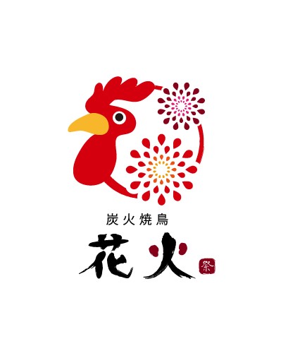 【公式】炭火焼鳥 花火　ネット予約 logo