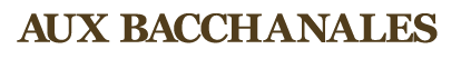 【公式】AUX BACCHANALES 紀尾井町 logo