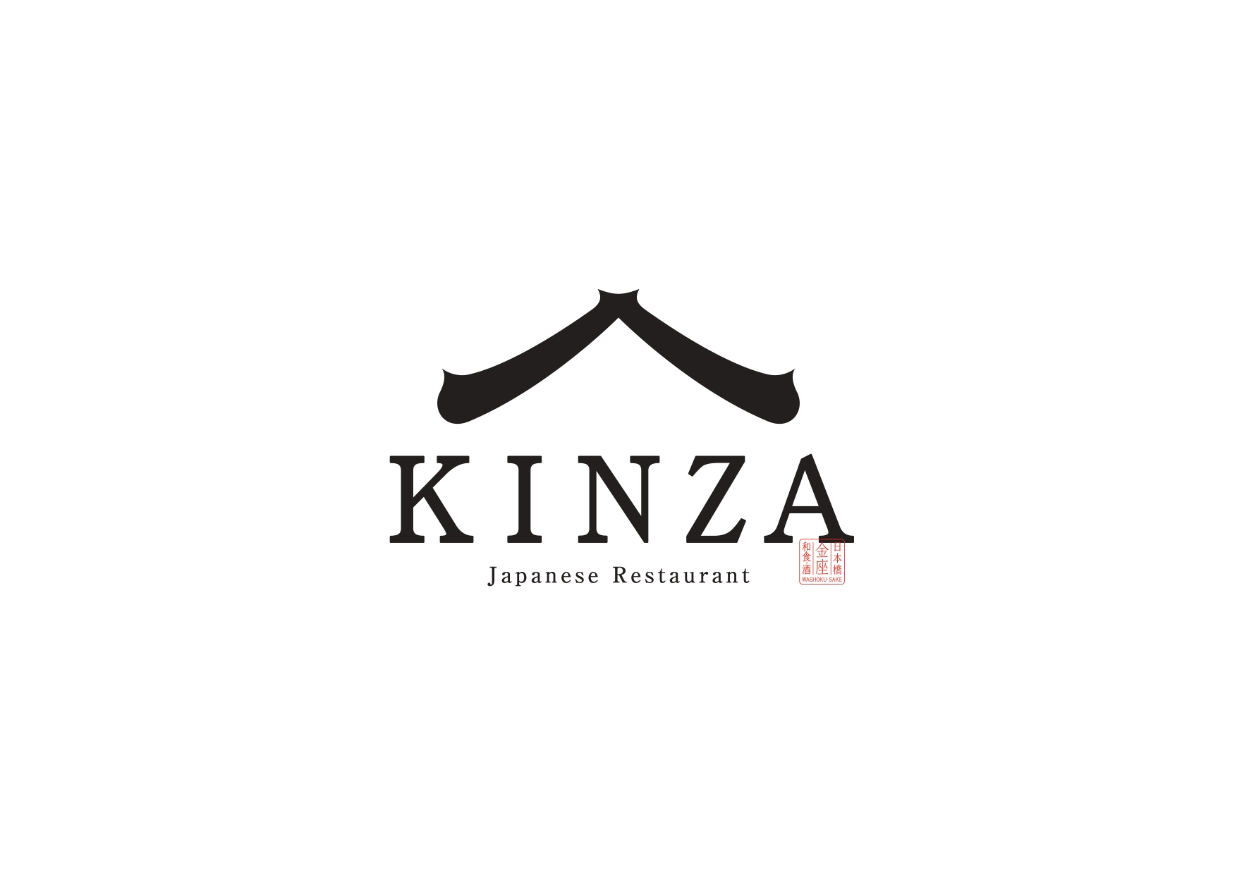 Japanese Restaurant KINZA logo