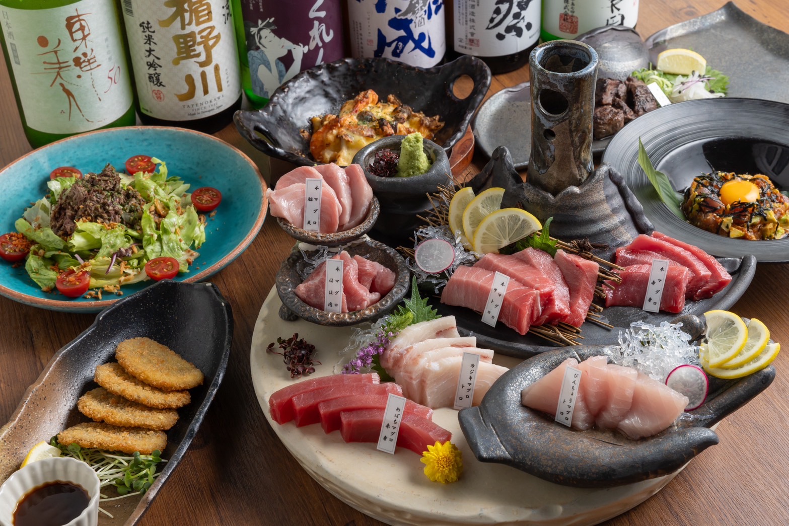 【公式】マグロと日本酒の居酒屋 大阪北新地マグシェ　ネット予約 logo