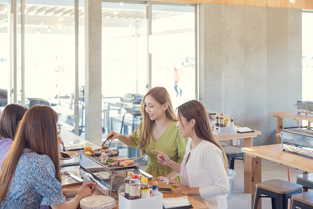 【公式】海鮮浜焼き 浜の食堂　ネット予約 logo