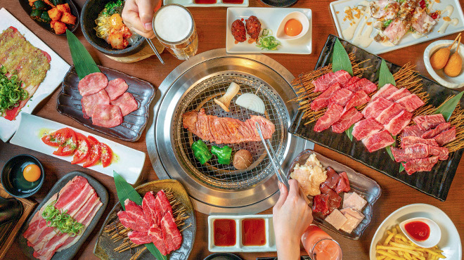 テーブルオーダーバイキング　焼肉　王道　西宮北店 logo
