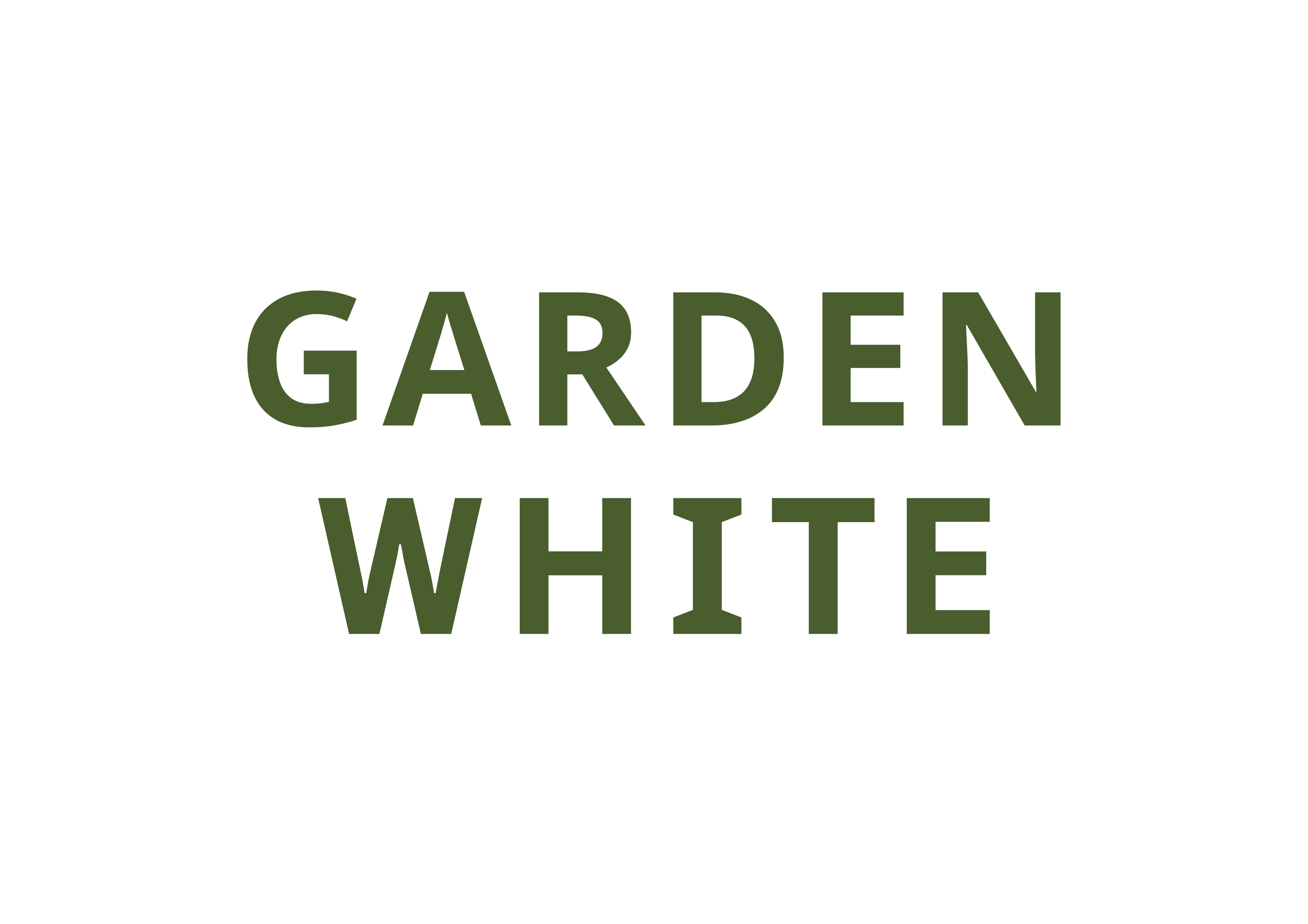 【公式】GARDEN WHITE　ネット予約 logo